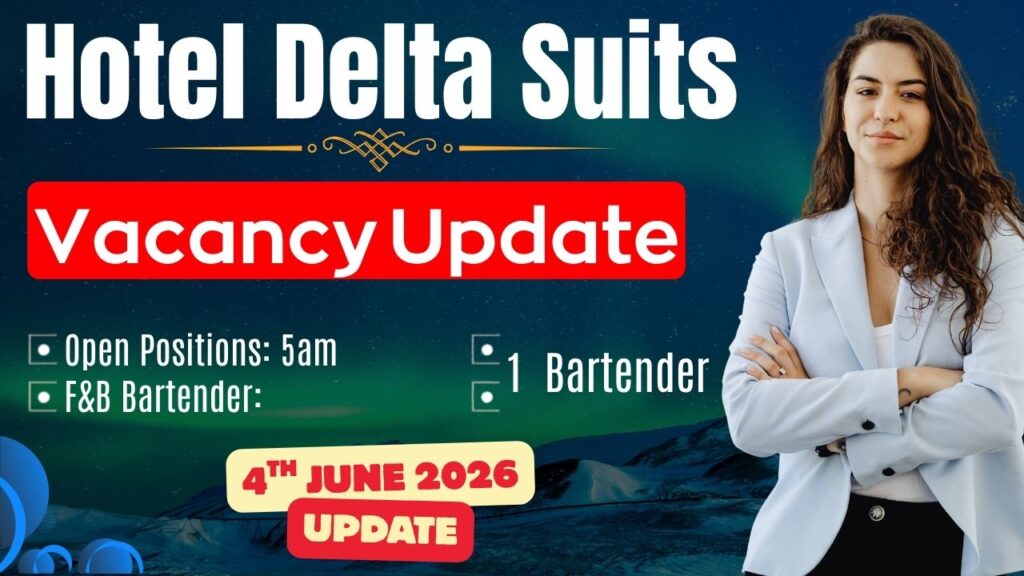 Job Opportunity at Hotel Delta Suites, Durgapur 🏨✨